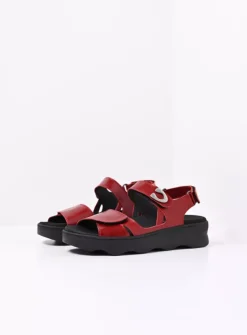 DAMES Wolky Sandalen<Medusa - bordeauxrood leer