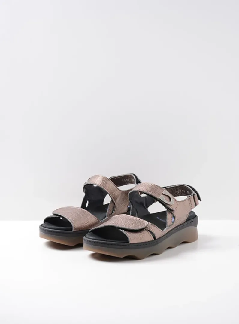DAMES Wolky Sandalen<Medusa - brons leer