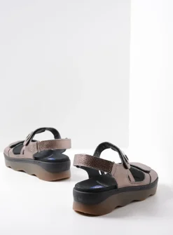 DAMES Wolky Sandalen<Medusa - brons leer