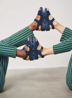 DAMES Wolky Sandalen<Medusa - denim nubuck