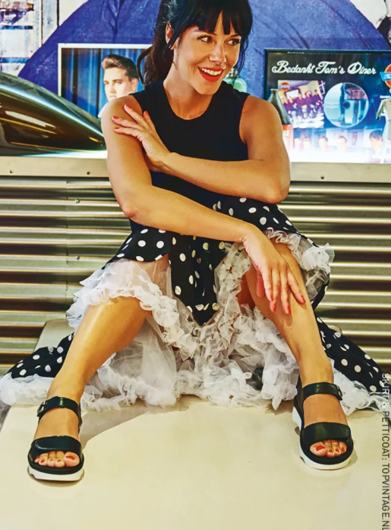 DAMES Wolky Sandalen<Medusa - zwart/wit leer