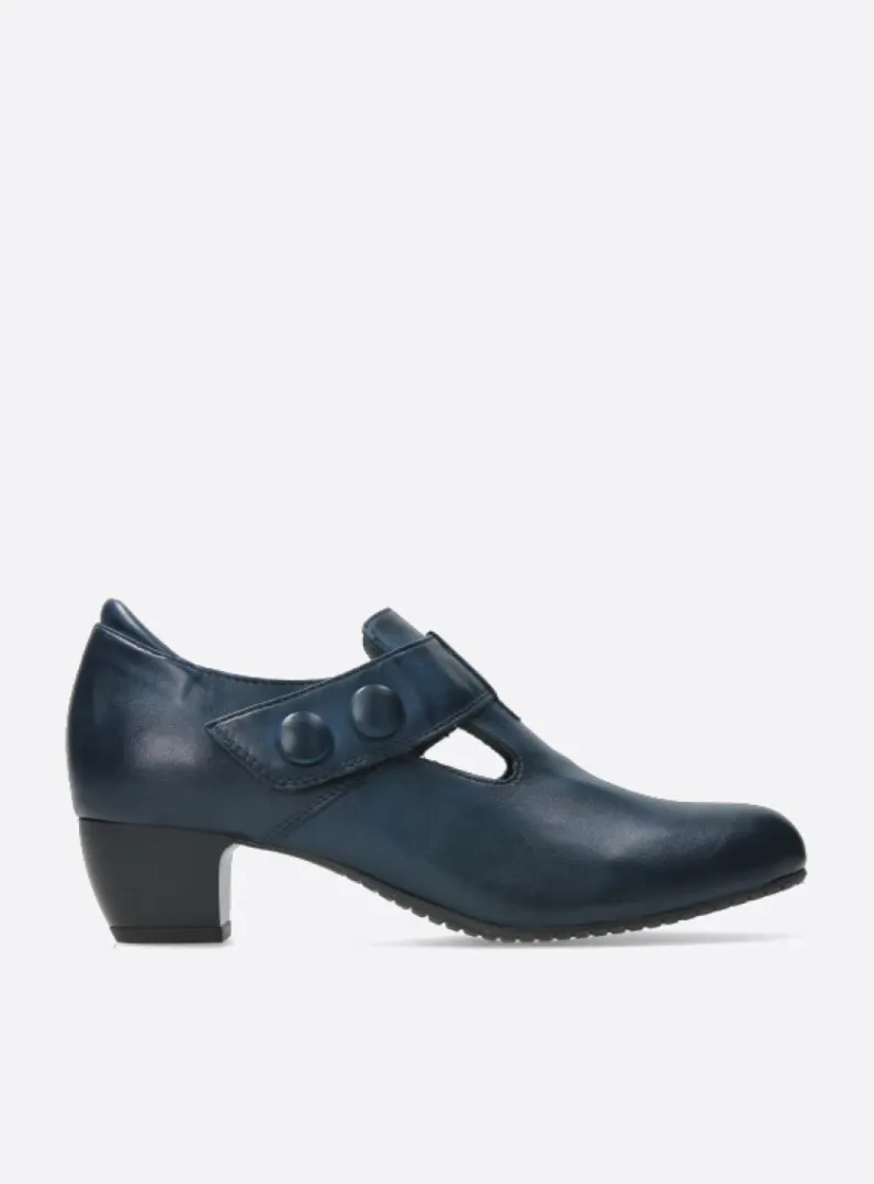 DAMES Wolky Pumps|Herfst/Winter<Midori F2F - denim biocare