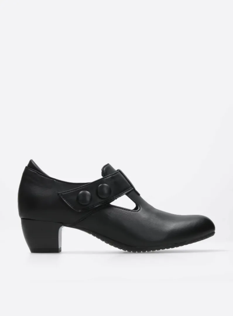 DAMES Wolky Pumps|Herfst/Winter<Midori F2F - zwart biocare