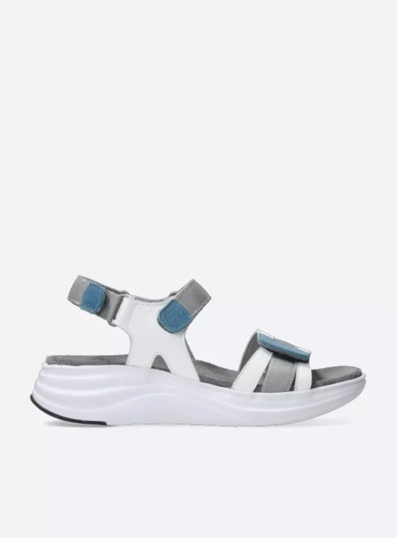 DAMES Wolky Sandalen<Miku - wit/multi nubuck