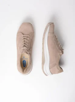 DAMES Wolky Lage Veterschoenen|Wandelschoenen<Milton - safari nubuck