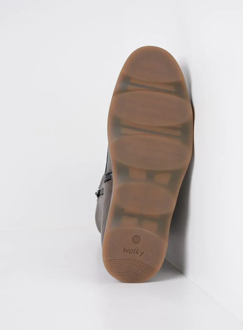 DAMES Wolky Veterlaarzen|Herfst/Winter<Mito - brons leer