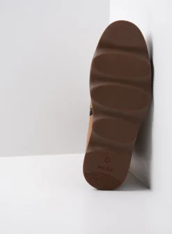 DAMES Wolky Veterlaarzen|Herfst/Winter<Mito - cognac nubuck