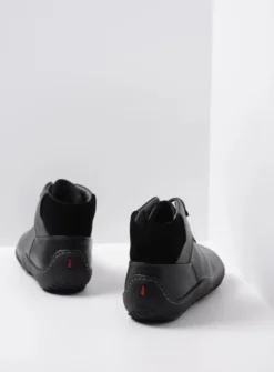 DAMES Wolky Hoge Veterschoenen|Herfst/Winter<Mokola - zwart leer