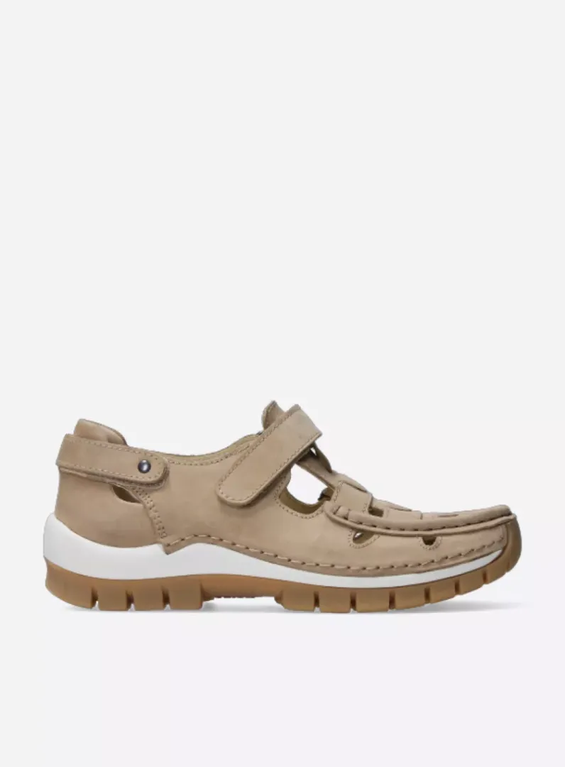 DAMES Wolky Bandschoenen<Move - beige nubuck