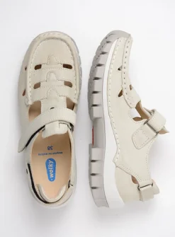 DAMES Wolky Bandschoenen<Move - offwhite leer