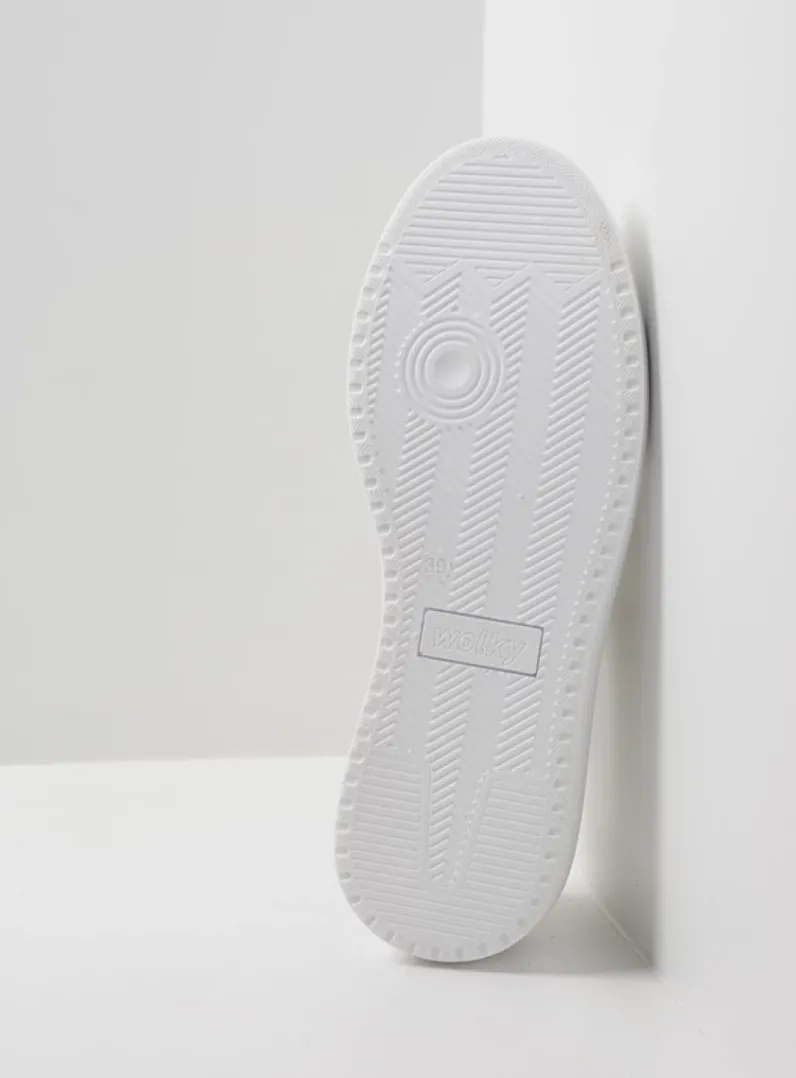 DAMES Wolky Lage Veterschoenen|Sneakers<Move it - zwart leer