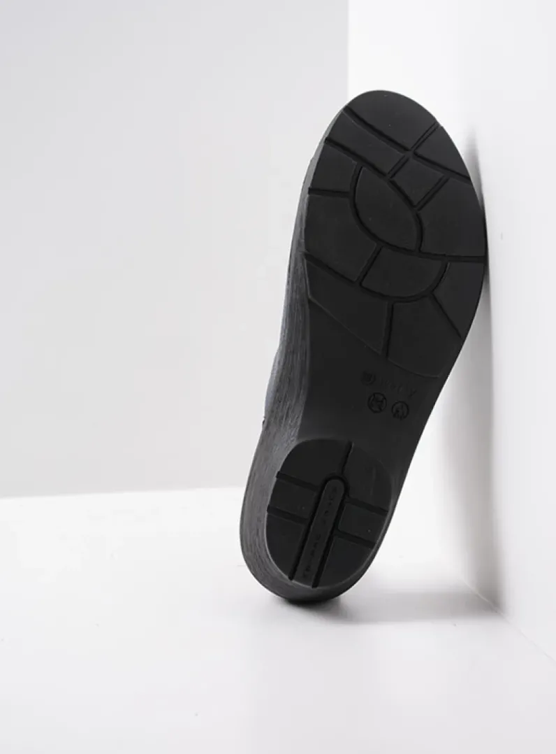 DAMES Wolky Klompen|Herfst/Winter<Multi Clog - blauw leer