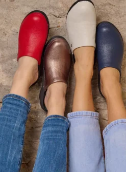 DAMES Wolky Klompen|Herfst/Winter<Multi Clog - blauw leer