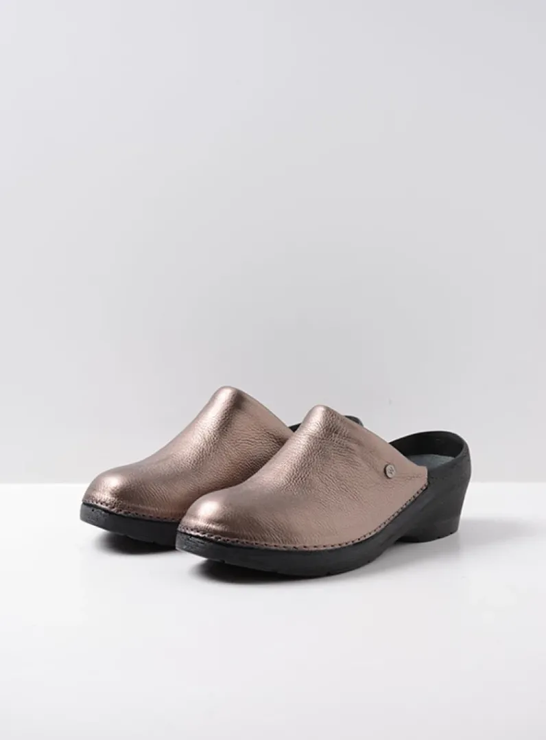 DAMES Wolky Klompen|Herfst/Winter<Multi Clog - brons leer