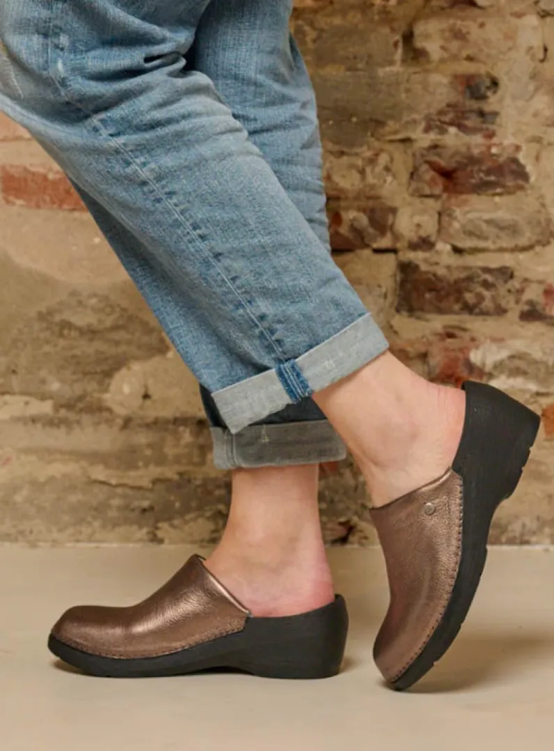 DAMES Wolky Klompen|Herfst/Winter<Multi Clog - brons leer