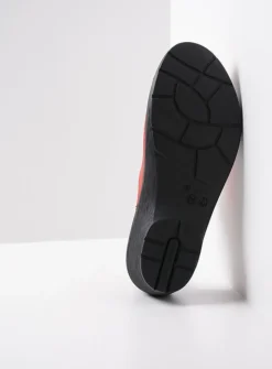 DAMES Wolky Klompen|Herfst/Winter<Multi Clog - rood leer