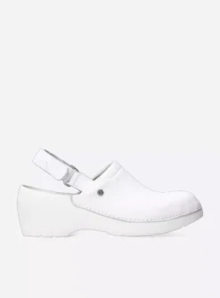 DAMES Wolky Klompen<Multi Strap Clog - wit leer