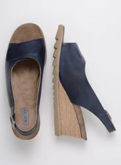 DAMES Wolky Sandalen<Murcia - blauw leer