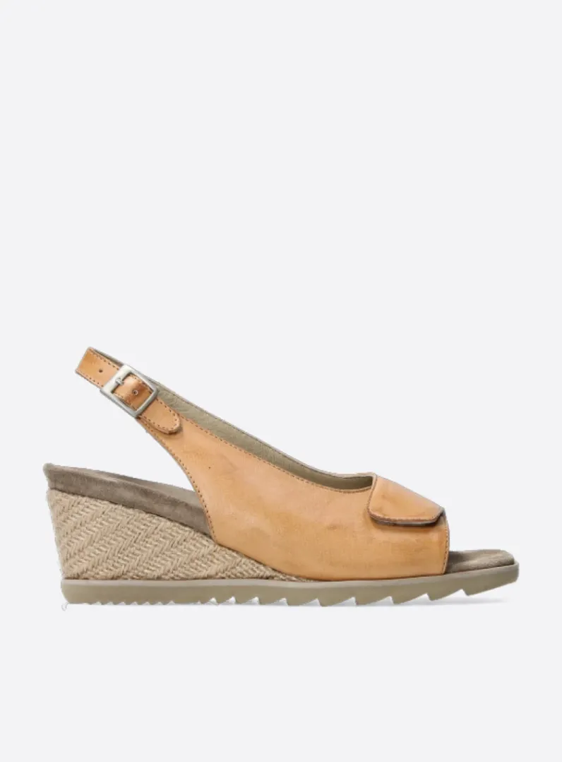 DAMES Wolky Sandalen<Murcia - naturel leer