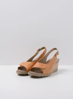 DAMES Wolky Sandalen<Murcia - naturel leer