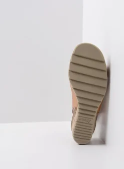 DAMES Wolky Sandalen<Murcia - naturel leer