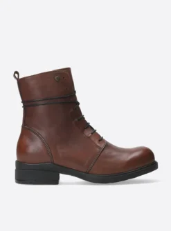 DAMES Wolky Herfst/Winter|Biker Boots<Murray HV - cognac leer