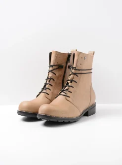 DAMES Wolky Biker Boots|Herfst/Winter<Murray HV - safari nubuck