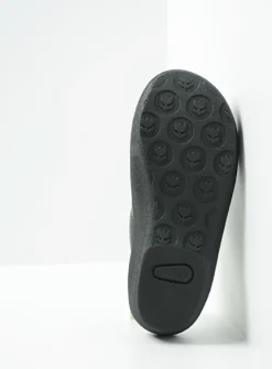 DAMES Wolky Slippers<Nassau - zwart leer