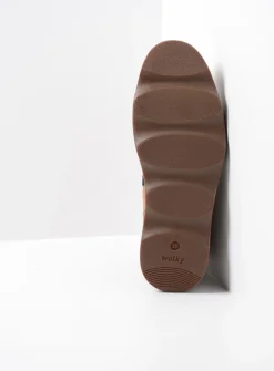 DAMES Wolky Herfst/Winter|Enkellaarsjes<Nigata - cognac nubuck