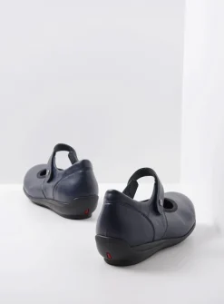 DAMES Wolky Herfst/Winter|Bandschoenen<Noble F2F - blauw biocare