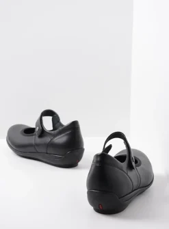 DAMES Wolky Herfst/Winter|Bandschoenen<Noble F2F - zwart biocare