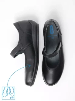 DAMES Wolky Herfst/Winter|Bandschoenen<Noble F2F - zwart biocare