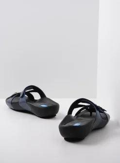 DAMES Wolky Slippers<O'Connor - jeans leer