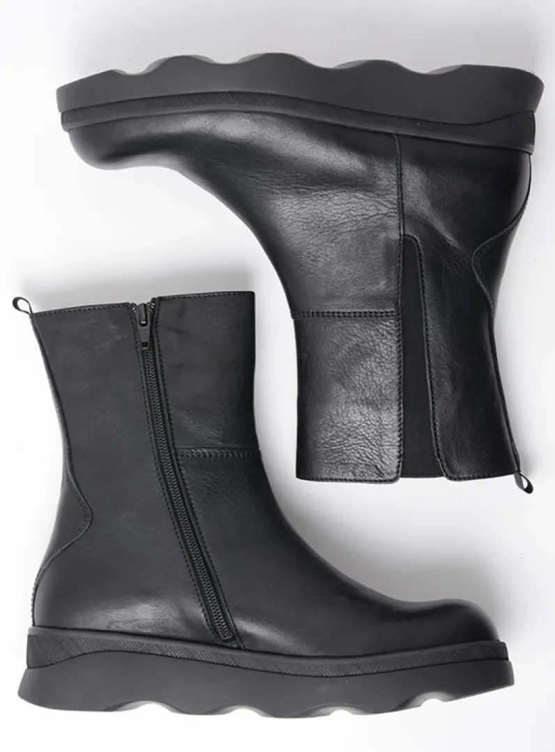 DAMES Wolky Herfst/Winter<Ogano - zwart leer