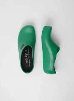 DAMES Wolky Klompen<OK Clog-Klomp - groen fluor PU