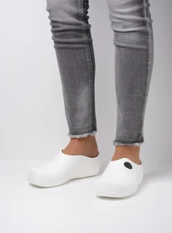 DAMES Wolky Klompen<OK Clog-Klomp - wit PU