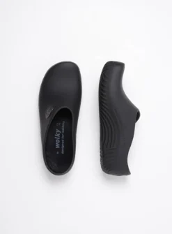 DAMES Wolky Klompen<OK Clog-Klomp - zwart PU