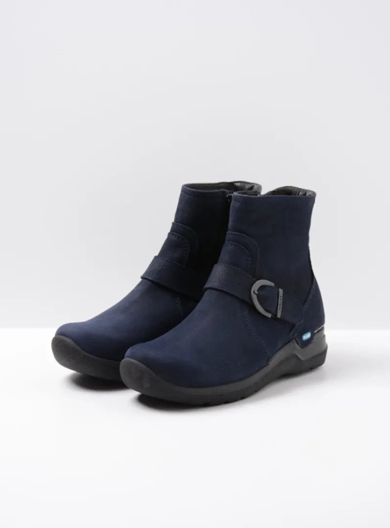 DAMES Wolky Wandelschoenen|Herfst/Winter<Okay - blauw nubuck