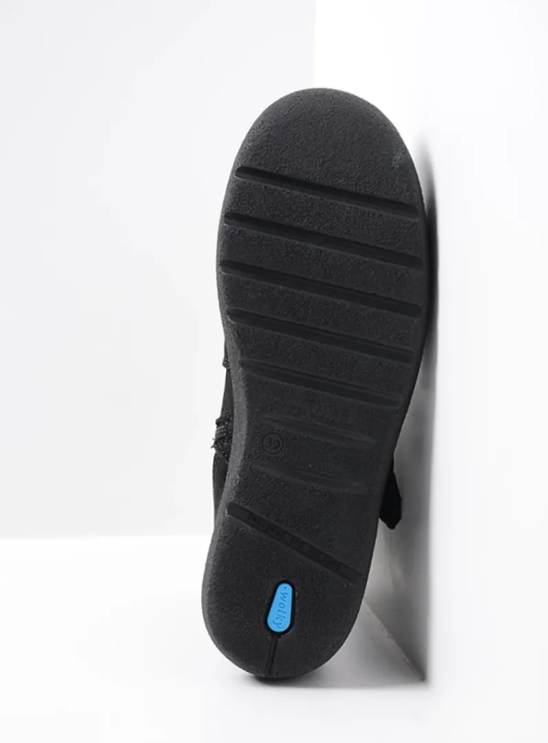 DAMES Wolky Wandelschoenen|Herfst/Winter<Okay - zwart nubuck