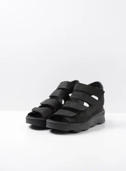 DAMES Wolky Sandalen<Oro - zwart nubuck