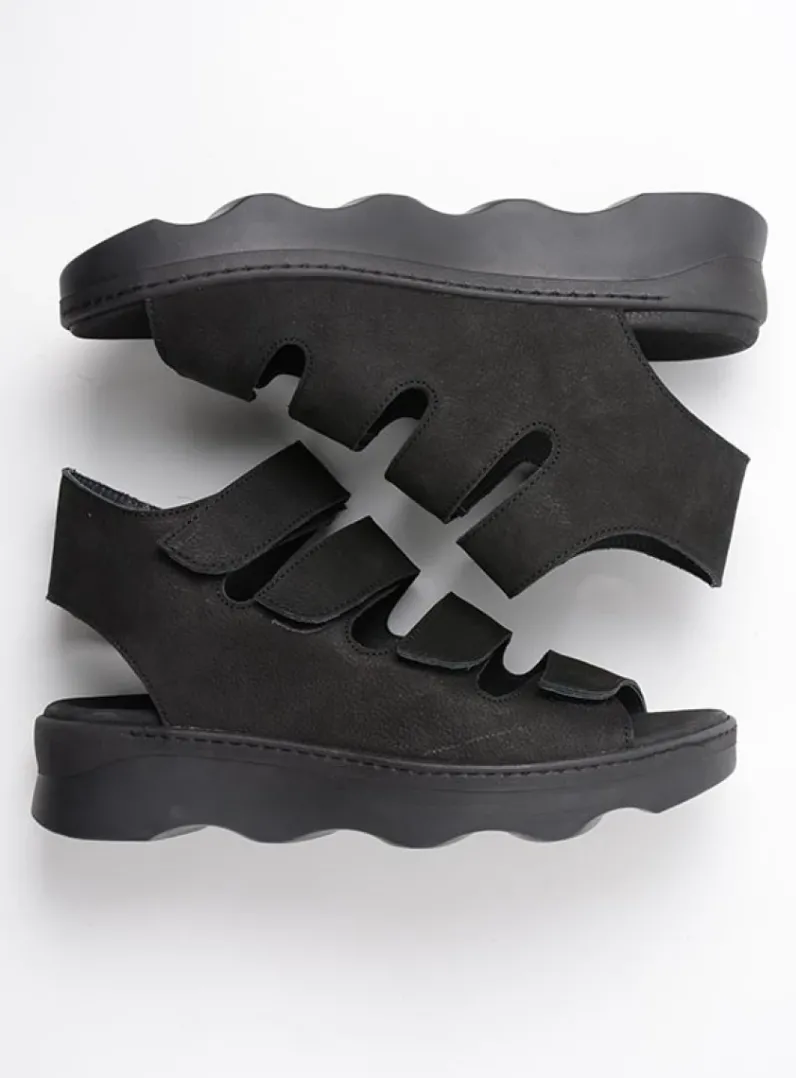 DAMES Wolky Sandalen<Oro - zwart nubuck