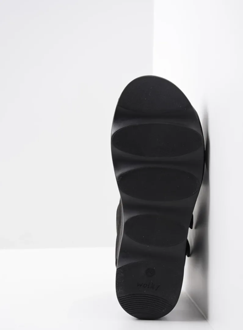 DAMES Wolky Sandalen<Oro - zwart nubuck