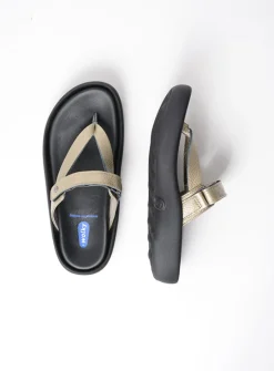 DAMES Wolky Slippers<Peace - goud leer