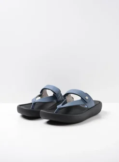 DAMES Wolky Slippers<Peace - jeans leer