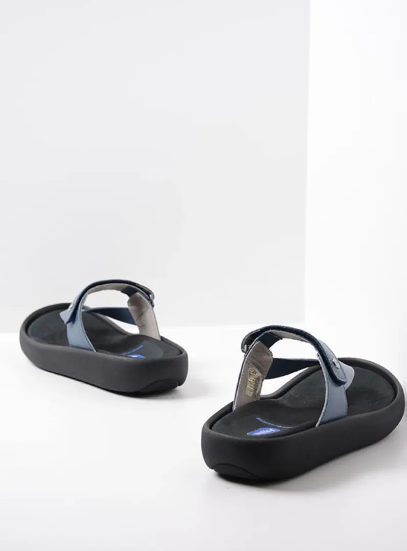 DAMES Wolky Slippers<Peace - jeans leer