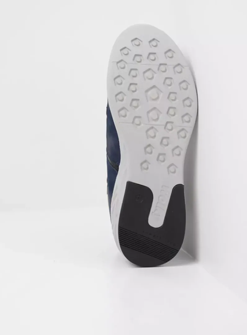 DAMES Wolky Hoge Veterschoenen|Herfst/Winter<Pep S2F - denim combi stretch leer