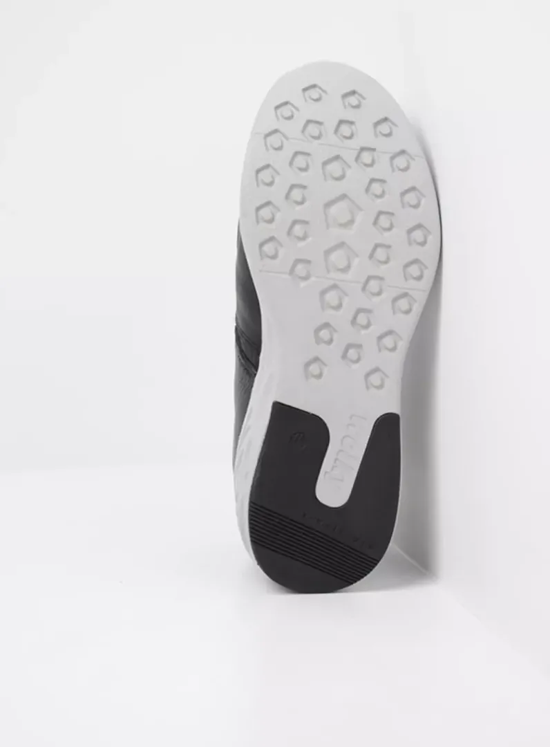 DAMES Wolky Hoge Veterschoenen|Herfst/Winter<Pep S2F - zwart combi stretchleer