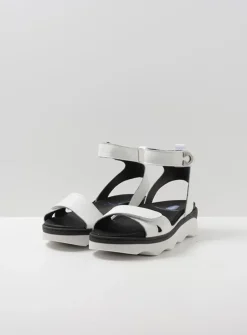 DAMES Wolky Sandalen<Plata - wit leer
