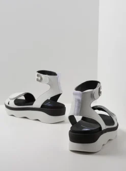 DAMES Wolky Sandalen<Plata - wit leer