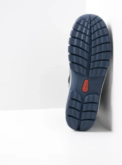 DAMES Wolky Hoge Veterschoenen|Veterlaarzen<Reach - blauw nubuck